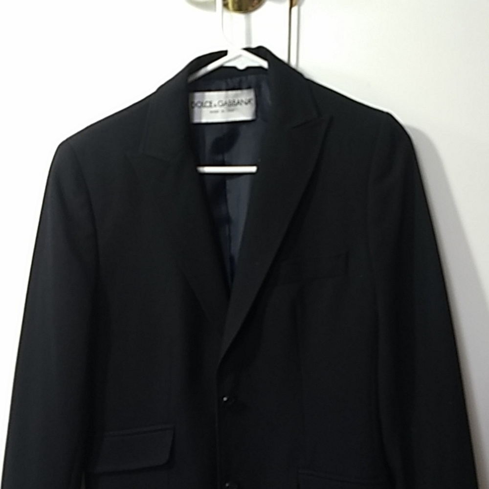 Beautiful Dolce& Gabbana designer navy blazer